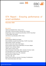 EBC Annex 86: ST4 Report - Ensuring performance of smart ventilation